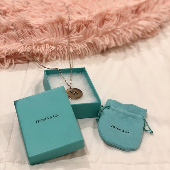 Tiffany Co Capricorn Zodiac Necklace 